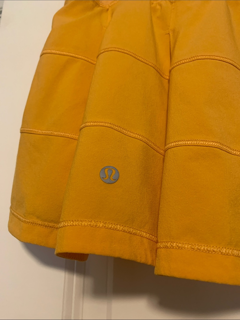 lululemon athletica Pace Rival Skort, Sz 8
Mango Dream, Good Condition - Picture 5 of 6